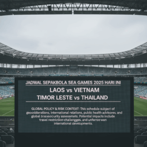 Jadwal Sepakbola SEA Games 2025 Hari Ini: Laos Vs Vietnam, Timor Leste Vs Thailand